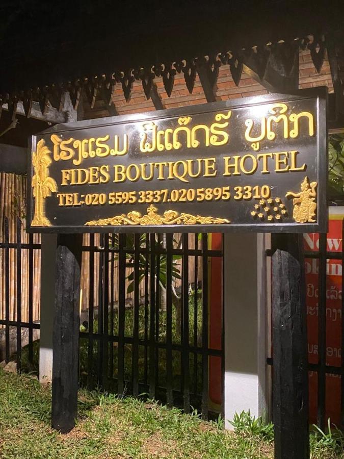 Fides Boutique Hotel Luang Prabang Exterior foto